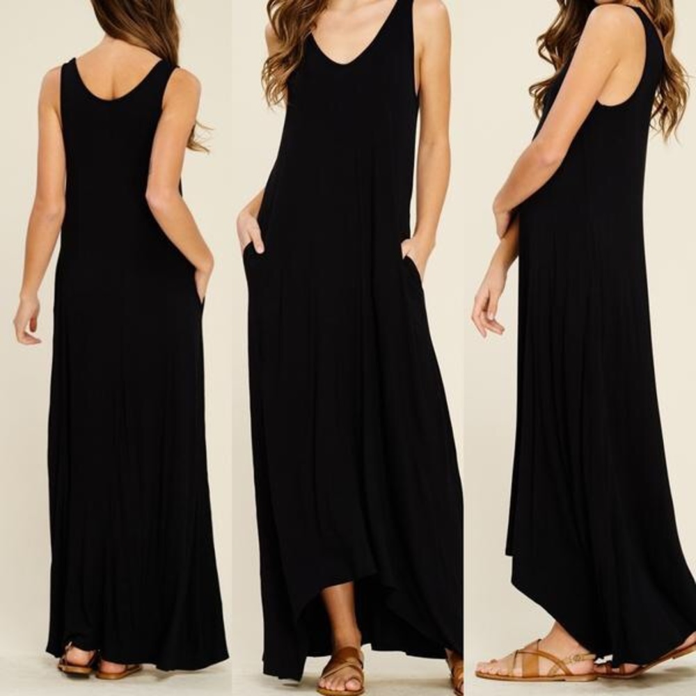 VICTORIA’s SECRET High-Low Maxi Dress 🖤